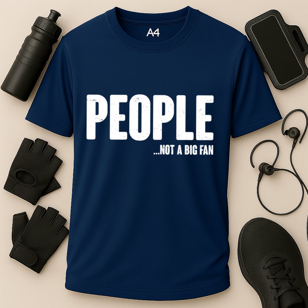 People Not A Big Fan Cooling Performance Crew T-Shirt