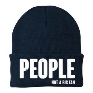 People Not A Big Fan Knit Cap Winter Beanie