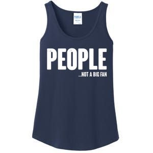 People Not A Big Fan Ladies Essential Tank