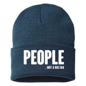 People Not A Big Fan Sustainable Knit Beanie