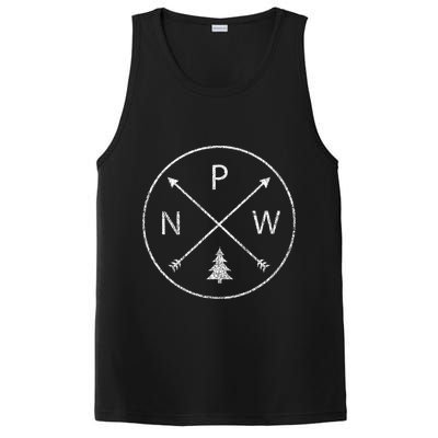 Pacific Northwest Arrows Pine Tree Pnw PosiCharge Competitor Tank
