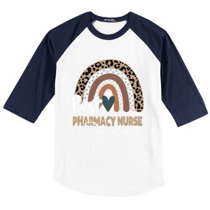 Pharmacy Nurse Boho Rainbow Pharmaceutical Research Nurse Cool Gift Baseball Sleeve Shirt