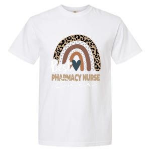 Pharmacy Nurse Boho Rainbow Pharmaceutical Research Nurse Cool Gift Garment-Dyed Heavyweight T-Shirt