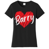 Personalized Name Barry I Love Barry Women's T-Shirt