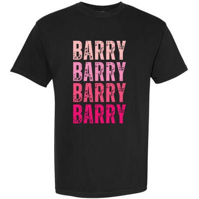 Personalized Name Barry I Love Barry Garment-Dyed Heavyweight T-Shirt