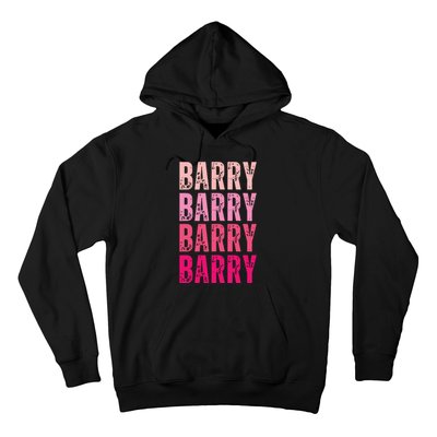 Personalized Name Barry I Love Barry Hoodie