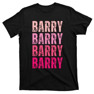 Personalized Name Barry I Love Barry T-Shirt