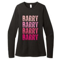 Personalized Name Barry I Love Barry Womens CVC Long Sleeve Shirt