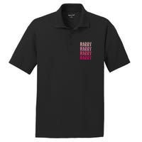 Personalized Name Barry I Love Barry PosiCharge RacerMesh Polo