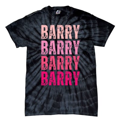 Personalized Name Barry I Love Barry Tie-Dye T-Shirt