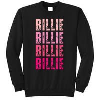 Personalized Name Billie I Love Billie Sweatshirt