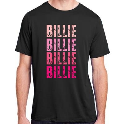 Personalized Name Billie I Love Billie Adult ChromaSoft Performance T-Shirt