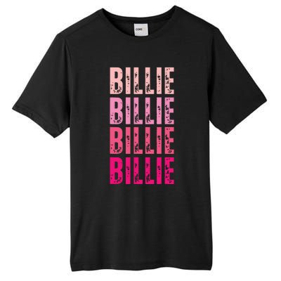 Personalized Name Billie I Love Billie Tall Fusion ChromaSoft Performance T-Shirt