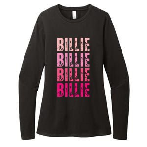 Personalized Name Billie I Love Billie Womens CVC Long Sleeve Shirt