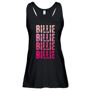 Personalized Name Billie I Love Billie Ladies Essential Flowy Tank