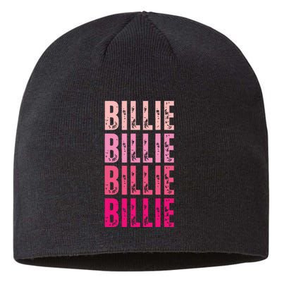 Personalized Name Billie I Love Billie Sustainable Beanie