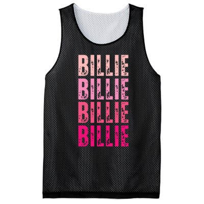 Personalized Name Billie I Love Billie Mesh Reversible Basketball Jersey Tank