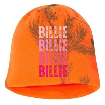 Personalized Name Billie I Love Billie Kati - Camo Knit Beanie