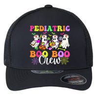 Pediatric Nurse Booboo Crew Ghost Nurse Halloween Costume Flexfit Unipanel Trucker Cap