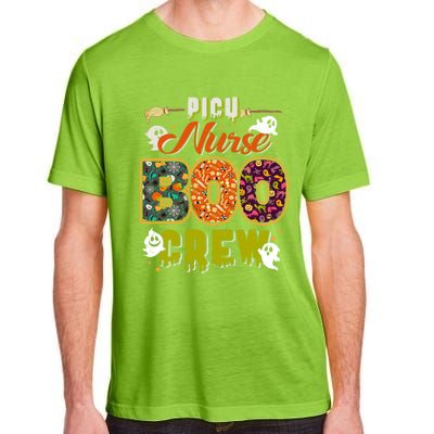 Picu Nurse Boo Crew Rn Squad Halloween Matching Fun Meaningful Gift Adult ChromaSoft Performance T-Shirt