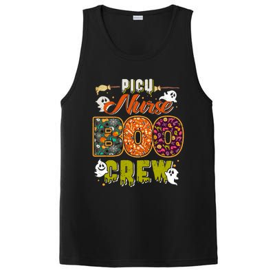 Picu Nurse Boo Crew Rn Squad Halloween Matching Fun Meaningful Gift PosiCharge Competitor Tank