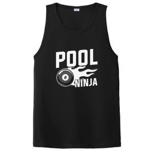 Pool Ninja Billiards Dad Gift For Father’s Day PosiCharge Competitor Tank