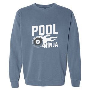 Pool Ninja Billiards Dad Gift For Father’s Day Garment-Dyed Sweatshirt