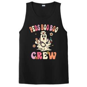 Peds Nurse Boo Crew Retro Halloween Pediatric Nurse PosiCharge Competitor Tank