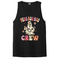 Peds Nurse Boo Crew Retro Halloween Pediatric Nurse PosiCharge Competitor Tank