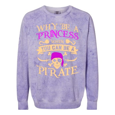 Pirate Night Costume For A Lover Of Caribbean Pirate Nights Colorblast Crewneck Sweatshirt