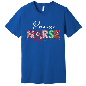 Pacu Nurse Christmas Nurse Elf Nurse Santas Favorite Nurse Great Gift Premium T-Shirt