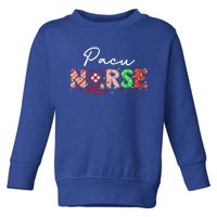 Pacu Nurse Christmas Nurse Elf Nurse Santas Favorite Nurse Great Gift Toddler Sweatshirt