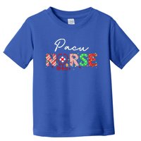 Pacu Nurse Christmas Nurse Elf Nurse Santas Favorite Nurse Great Gift Toddler T-Shirt