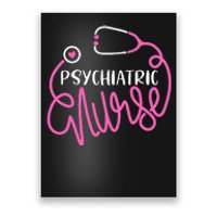 Psychiatric Nurse Cute RN Mental Health Nursing Psych Nurse Poster