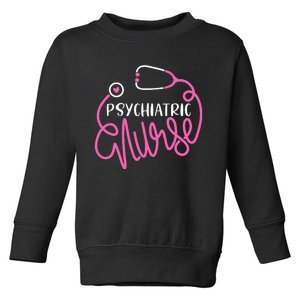 Psychiatric Nurse Cute RN Mental Health Nursing Psych Nurse Toddler Sweatshirt