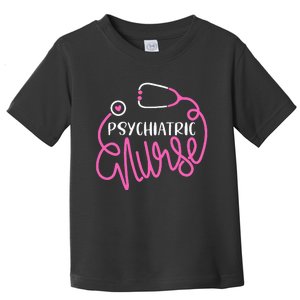 Psychiatric Nurse Cute RN Mental Health Nursing Psych Nurse Toddler T-Shirt