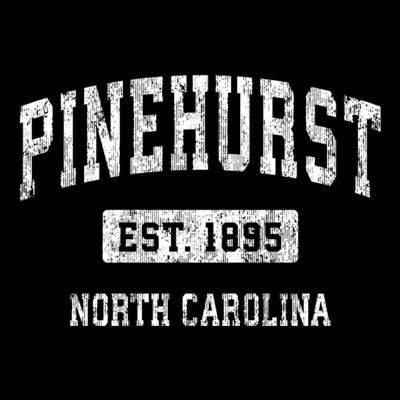 Pinehurst North Carolina Nc Vintage Sports T-Shirt