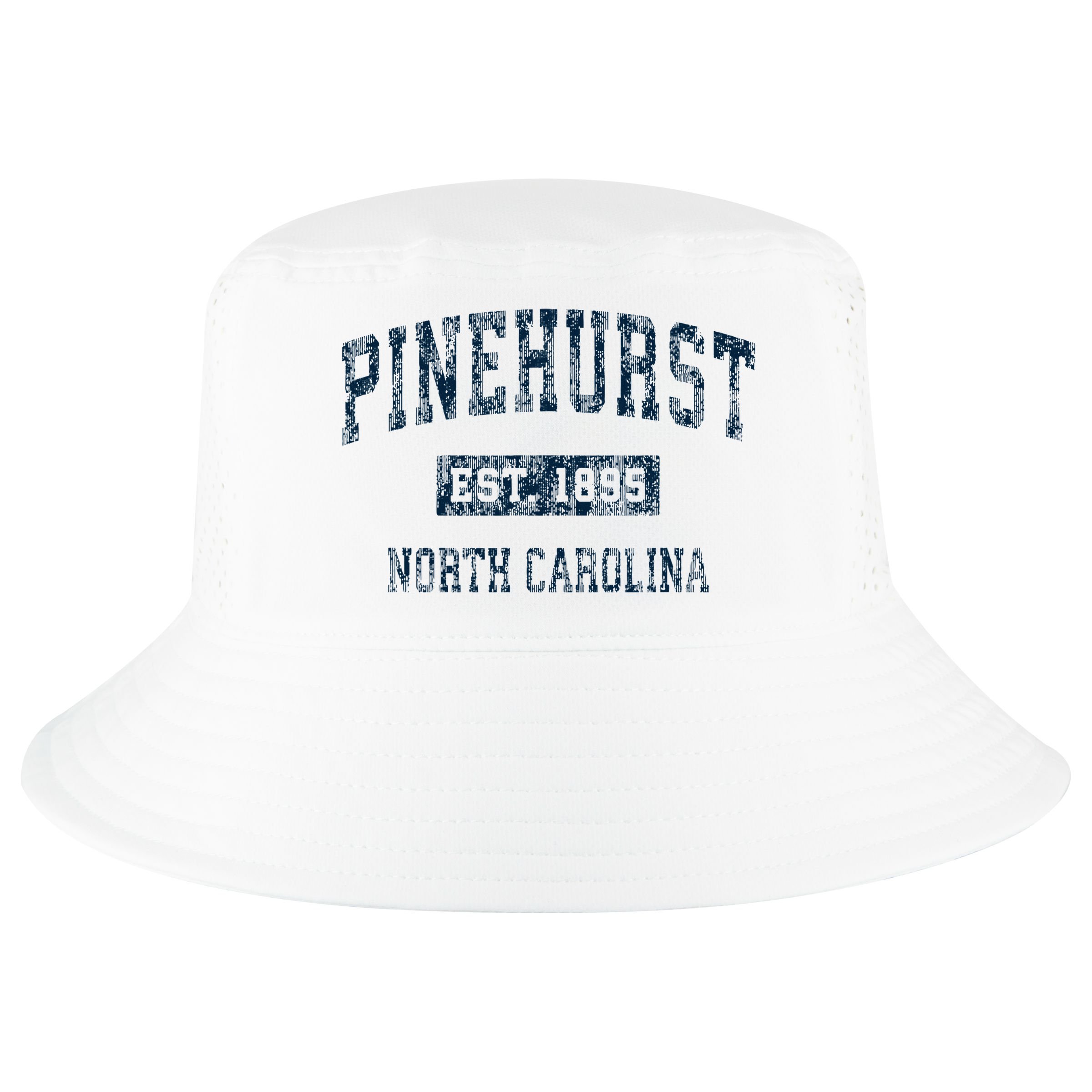 P.I.N.E.H.U.R.S.T North Carolina Nc Vintage Sports Cool Comfort Performance Bucket Hat