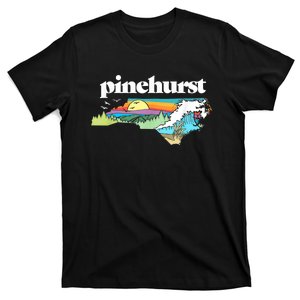 Pinehurst North Carolina Outdoors Retro Nature T-Shirt