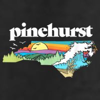 Pinehurst North Carolina Outdoors Retro Nature Beanie