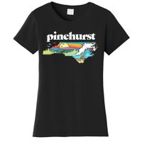 Pinehurst North Carolina Outdoors Retro Nature Women's T-Shirt