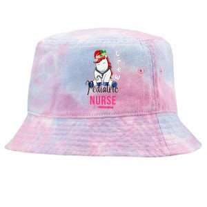 Pediatric Nurse Christmas Crew Emergency Response Team Tie-Dyed Bucket Hat