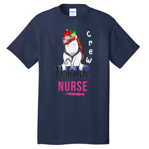 Pediatric Nurse Christmas Crew Emergency Response Team Tall T-Shirt