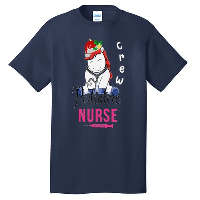 Pediatric Nurse Christmas Crew Emergency Response Team Tall T-Shirt