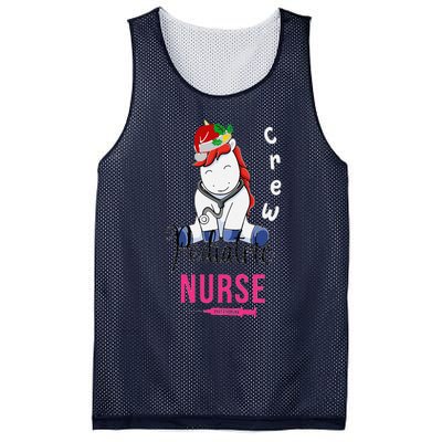 Pediatric Nurse Christmas Crew Emergency Response Team Mesh Reversible Basketball Jersey Tank