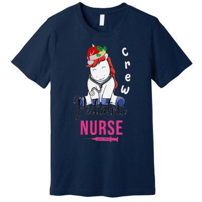 Pediatric Nurse Christmas Crew Emergency Response Team Premium T-Shirt