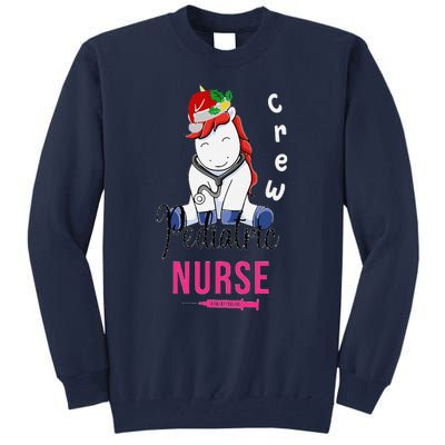 Pediatric Nurse Christmas Crew Emergency Response Team Tall Sweatshirt