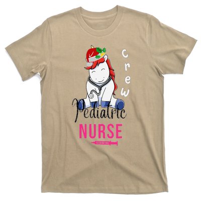 Pediatric Nurse Christmas Crew Emergency Response Team T-Shirt