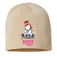 Pediatric Nurse Christmas Crew Emergency Response Team Sustainable Beanie