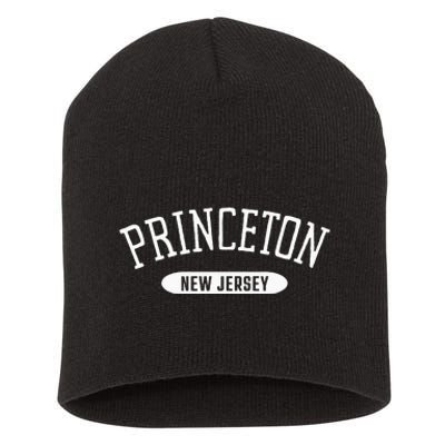 Princeton NJ College Style Princeton New Jersey NJ Short Acrylic Beanie